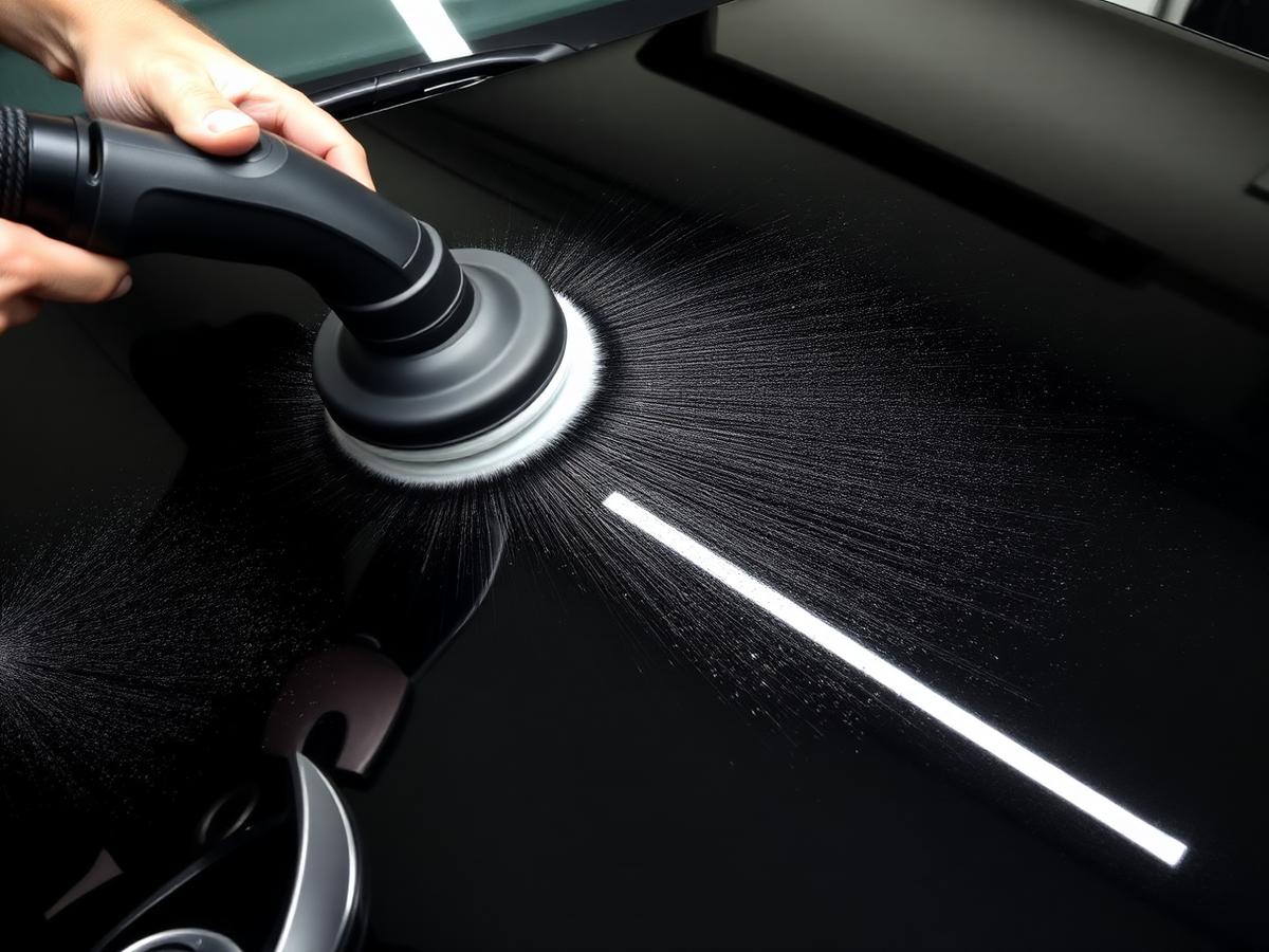 Machine polishing